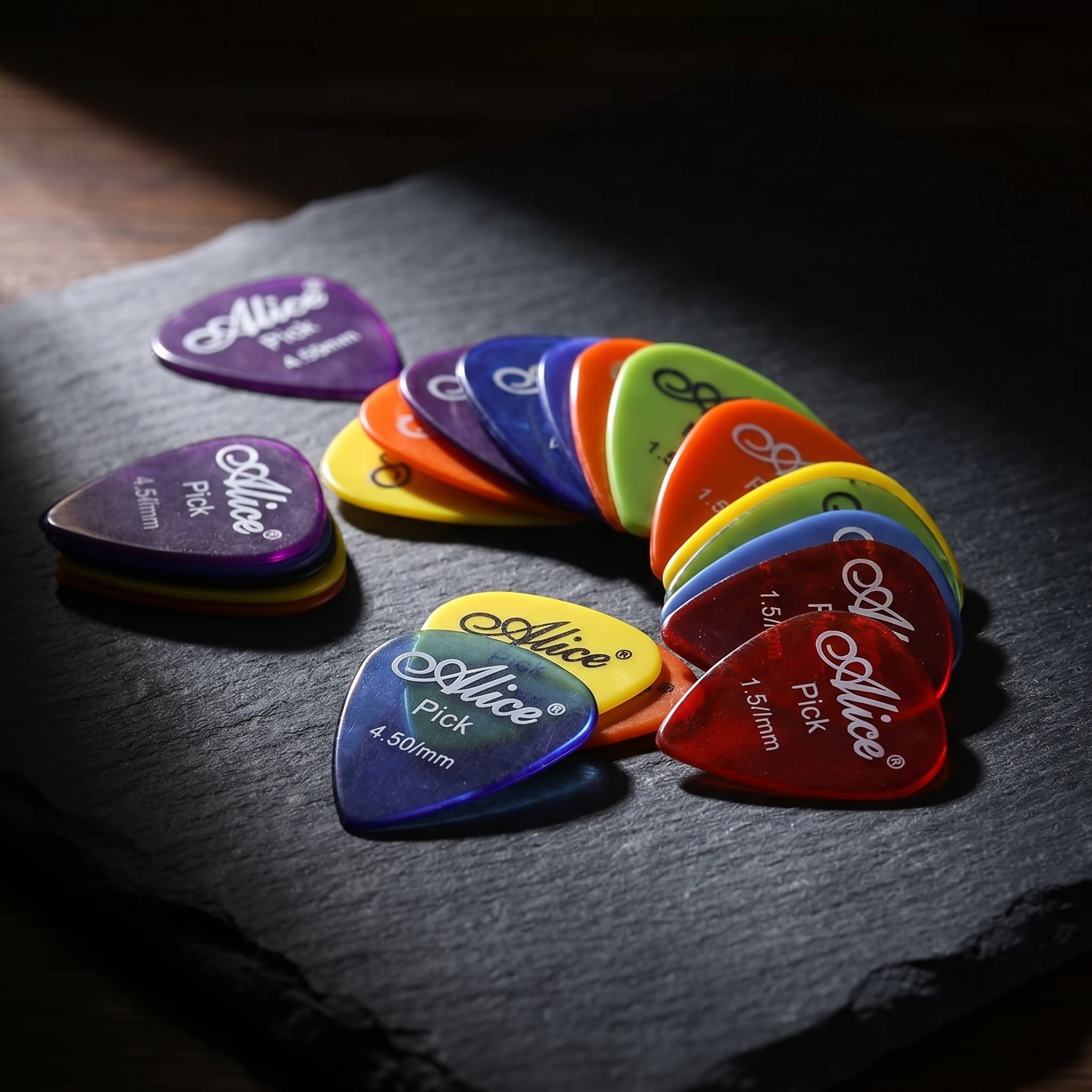 Multicolor Guitar Picks - premium product photo