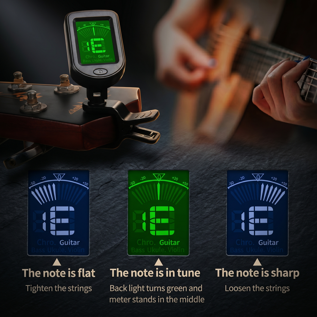 Miwayer Clip-On Tuner - detail