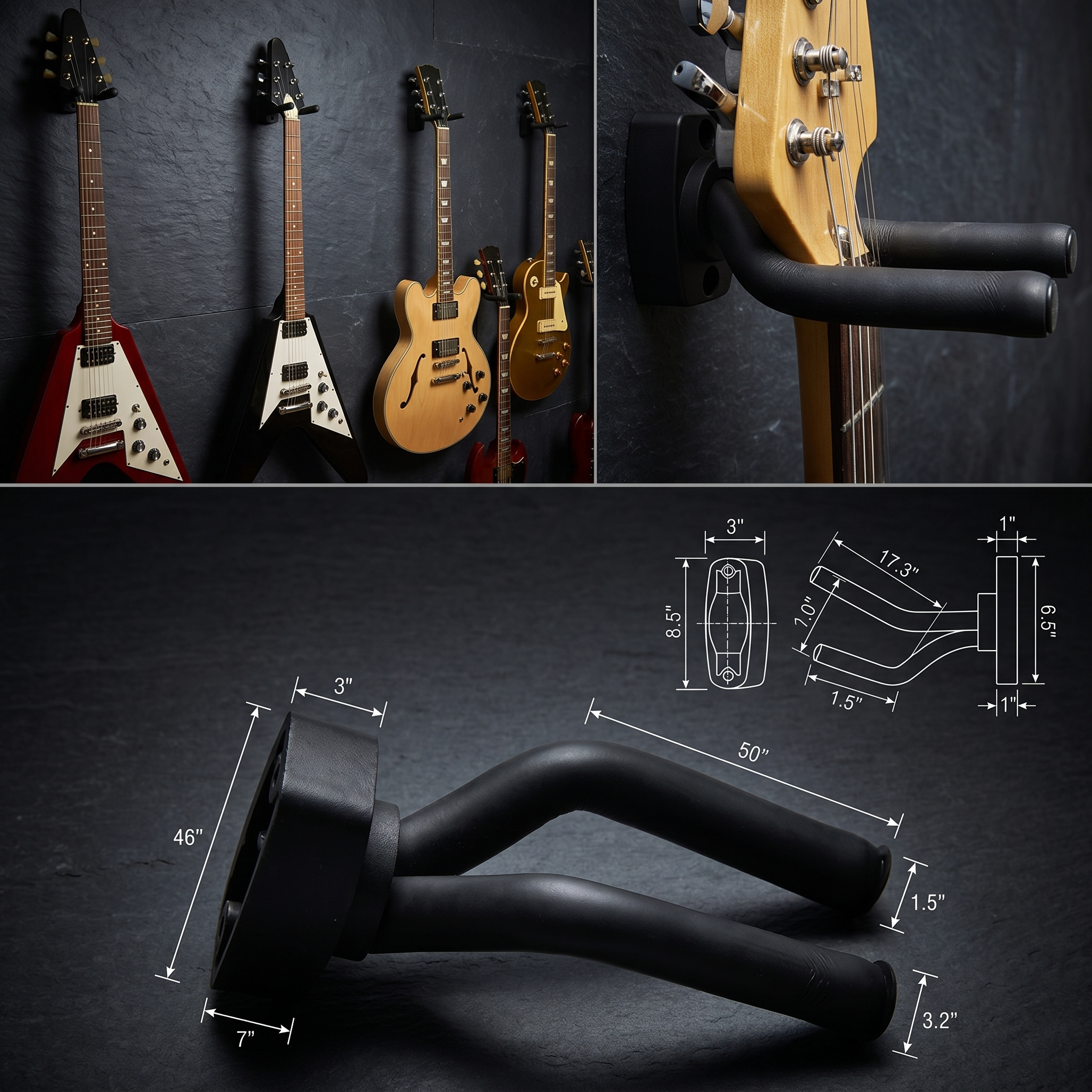 Guitar Wall Mount Hanger