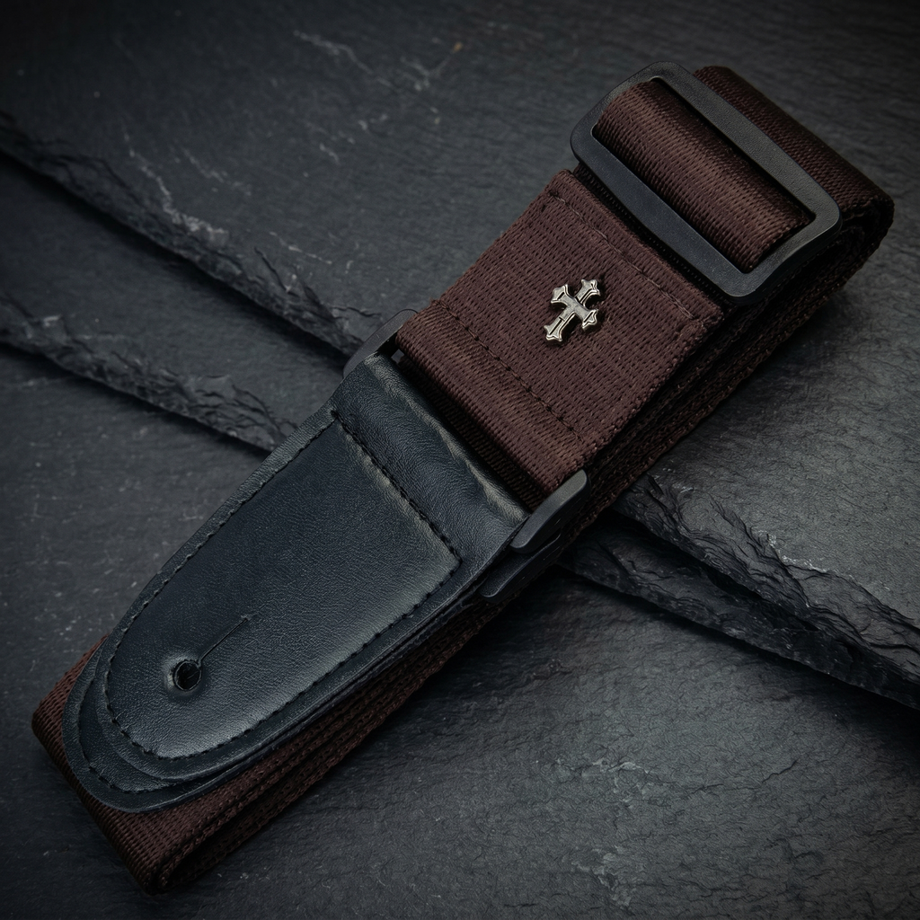 Electric Guitar Strap with Pick Pocket
