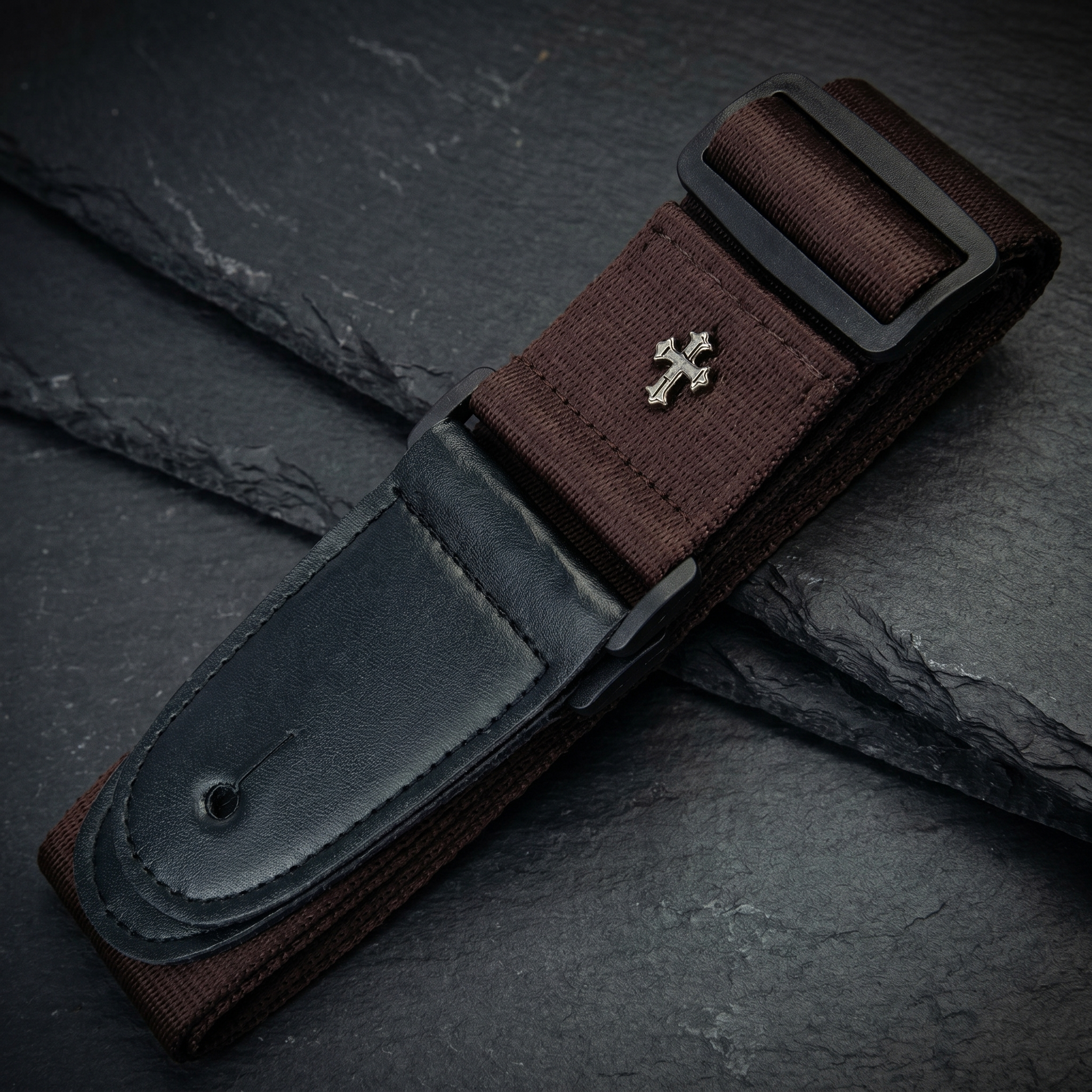 Electric Guitar Strap with Pick Pocket