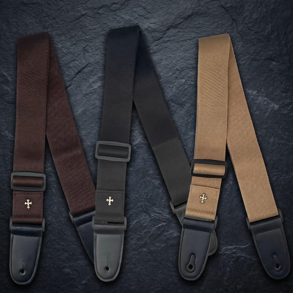 Electric Guitar Strap with Pick Pocket