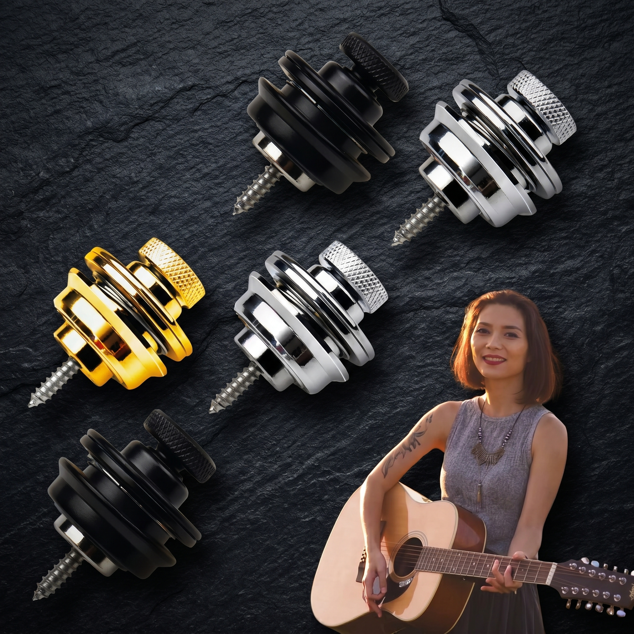 Miwayer Guitar Strap Lock