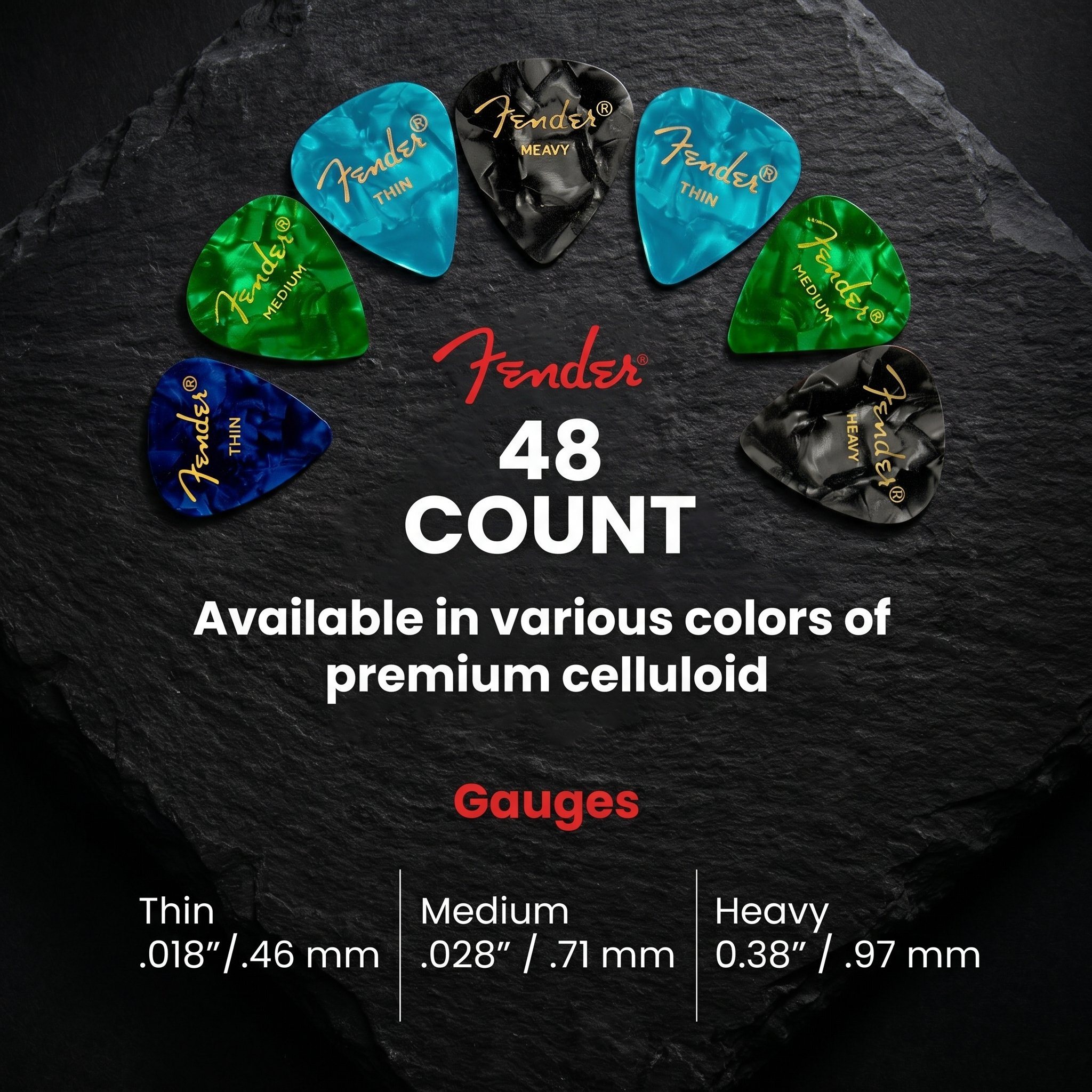 Fender Premium Picks Sampler