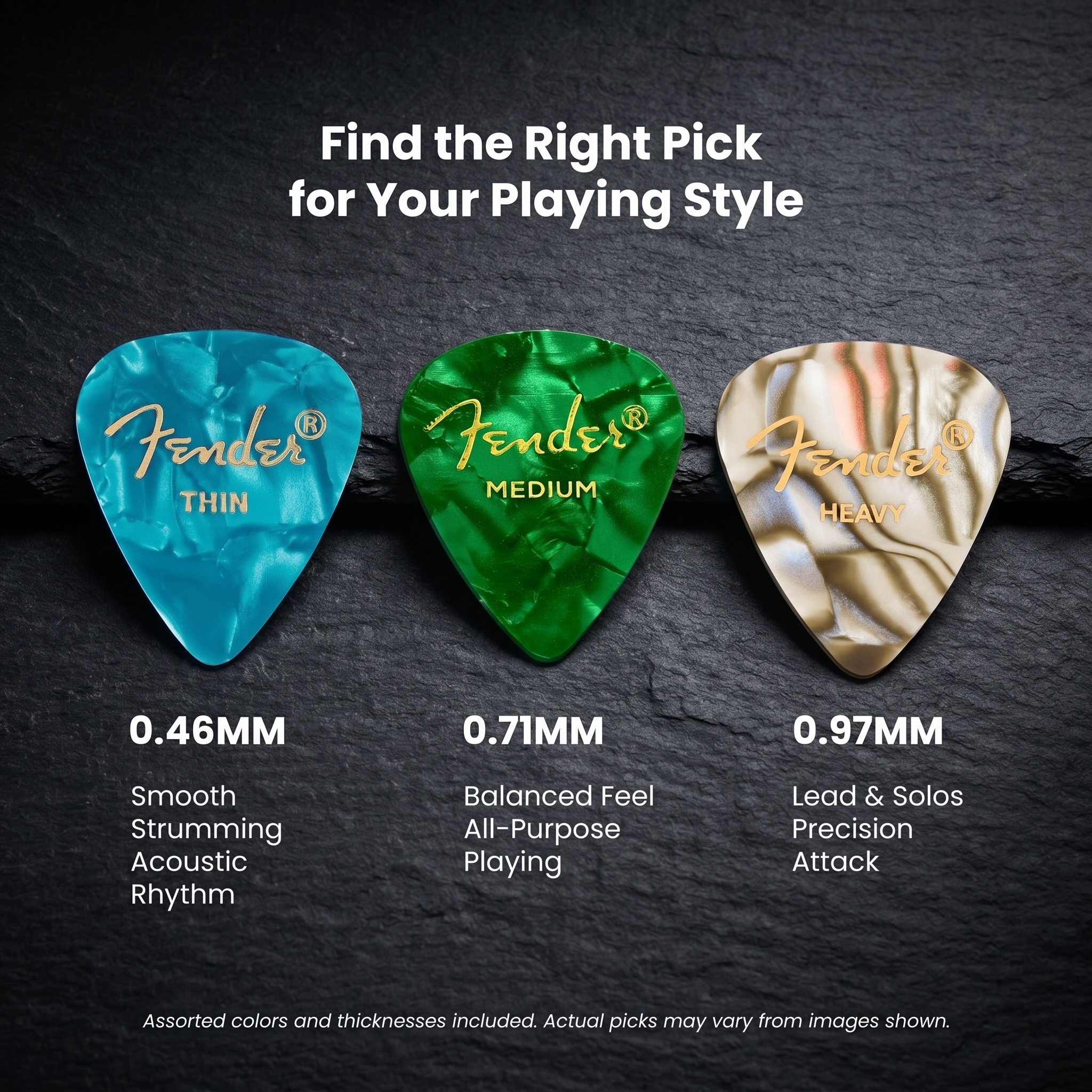 Fender Premium Picks Sampler